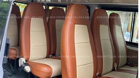 Bọc ghế da công nghiệp ô tô Ford Transit: Cao cấp, Form mẫu chuẩn, mẫu mới nhất